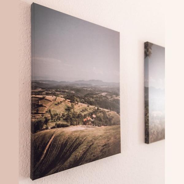 Custom canvas print