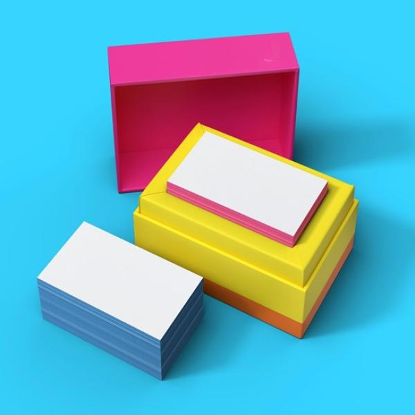 Visiting cards box