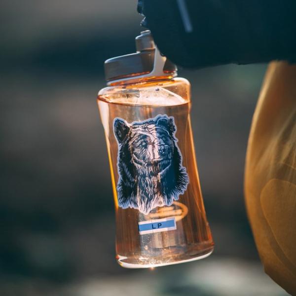Printed water bottle